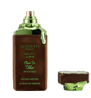 Surrati Choco de Dubai 100ml Eau de Parfum vanilla sweet caramel honey pistachio creamy milk chocolate musk