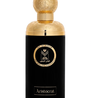 Almas Aristocrat is a refined Eau de Parfum 200ml aldehydic freshness, zesty bergamot, juicy grapefruit, spicy ginger Cashmere, Lavender Moss, Patchouli, Musk, Sandlewood
