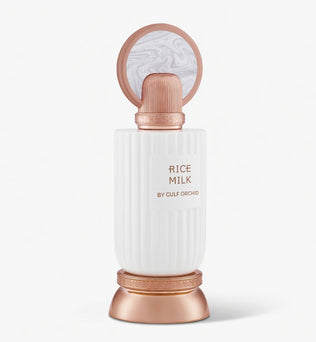 Rice Milk by Gulf Orchid 100 ML - EDP - Amber, Vanilla, Cream, Musk, Milk, Almond, Orange blossom, Lily of the Valley, Bergamot