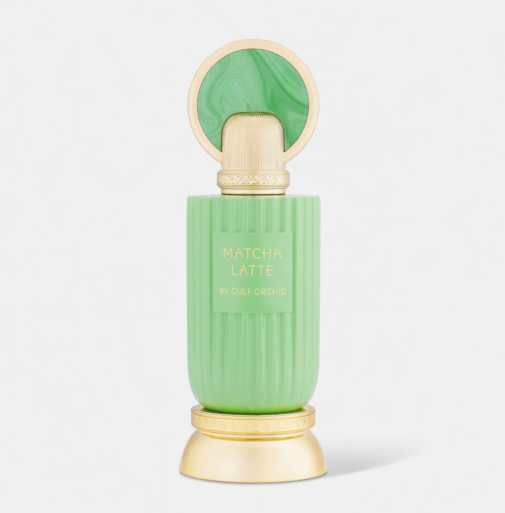 Matcha Latte By Gulf Orchid 100ml EDP - Vanilla, Sandlewood, Musk, Tonka, Milk Cream, Green Team Matcha