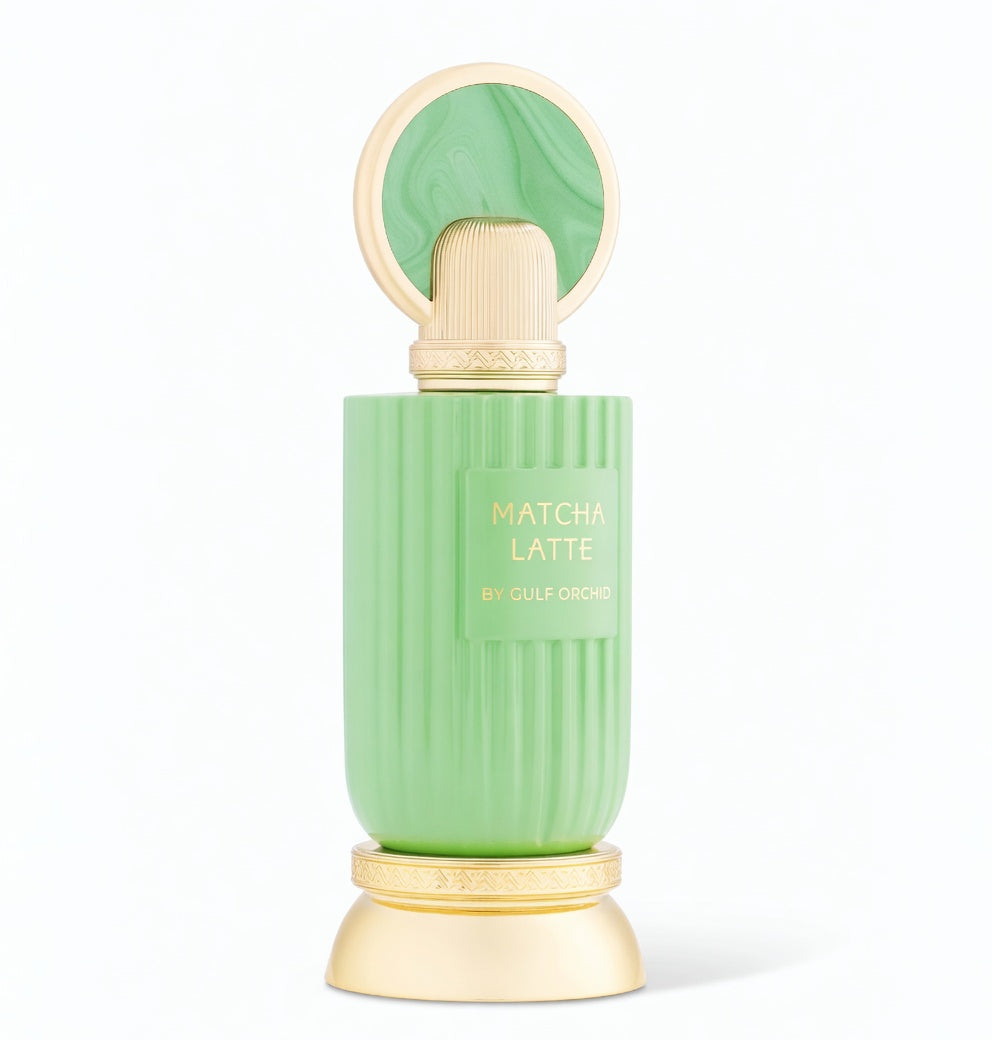 Matcha Latte By Gulf Orchid 100ml EDP - Vanilla, Sandlewood, Musk, Tonka, Milk Cream, Green Team Matcha