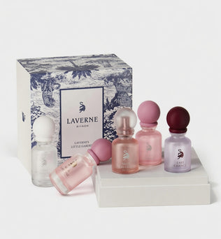 Laverne's Little Garden Set By Laverne | Vanilla Musk Jasmine Sandlewood Orange Blossom Tonka Bean Floral