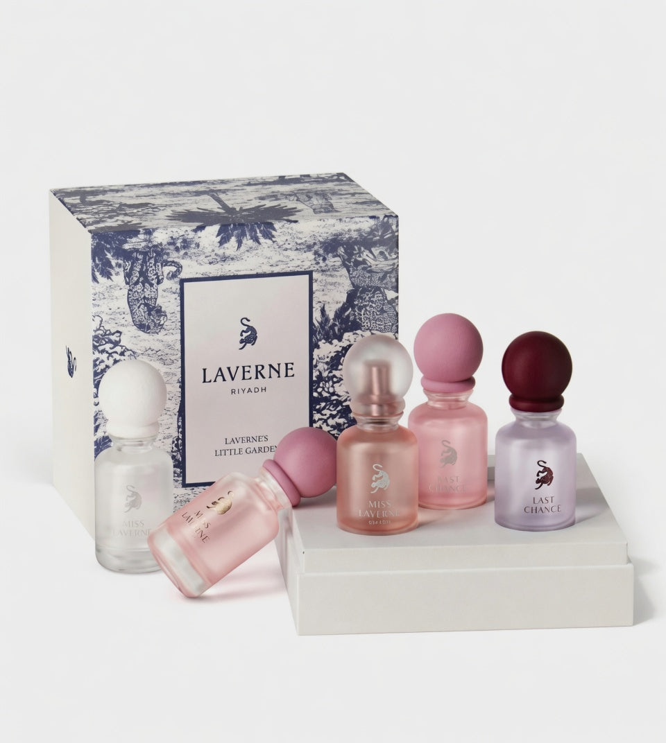 Laverne's Little Garden Set By Laverne | Vanilla Musk Jasmine Sandlewood Orange Blossom Tonka Bean Floral
