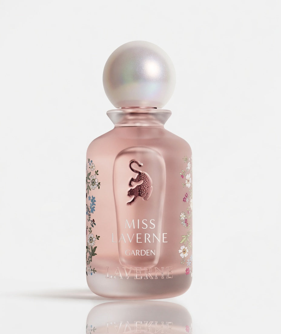 Miss Laverne Garden | Eau De Parfum 100ml | by Laverne | Pear Red Fruits Lily of the Valley Orchid Rose Musk Vanilla