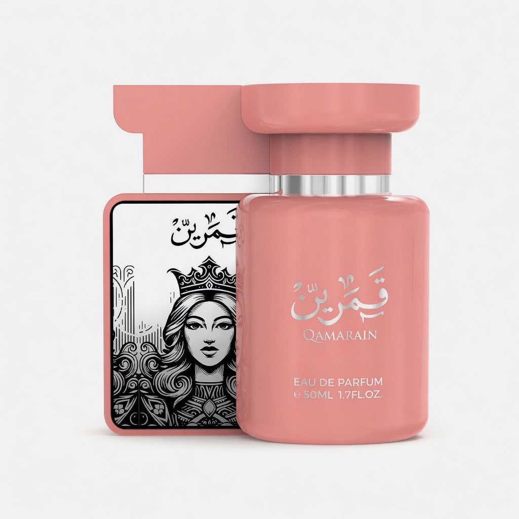 Qamarain For Her by Amaran Eau De Parfum | 100ml| Orange blossom Mango Chamomile Coconut Fig Amber Vanilla Sandlewood
