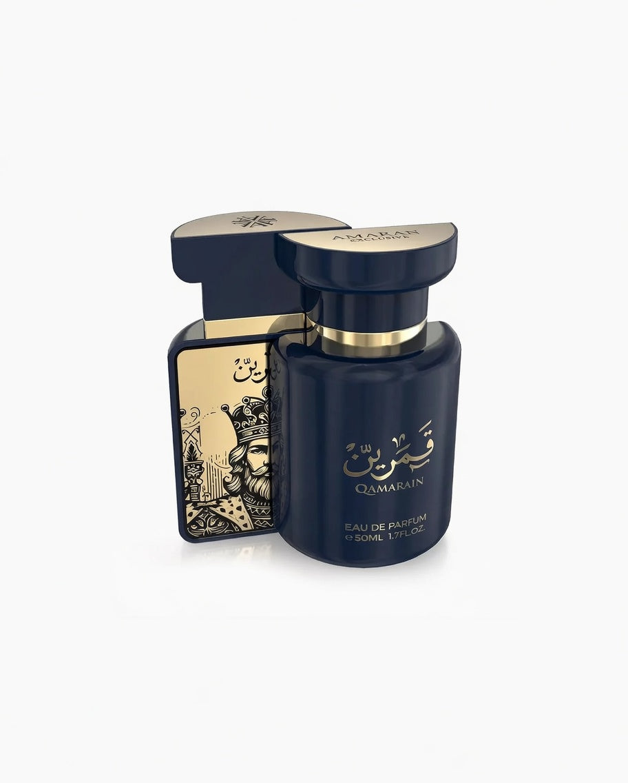 Qamarain For Him by Amaran | Eau De Parfum | 100ml | Pineapple Grapefruit Citrus Cedar Patchouli Jasmine Woody Notes