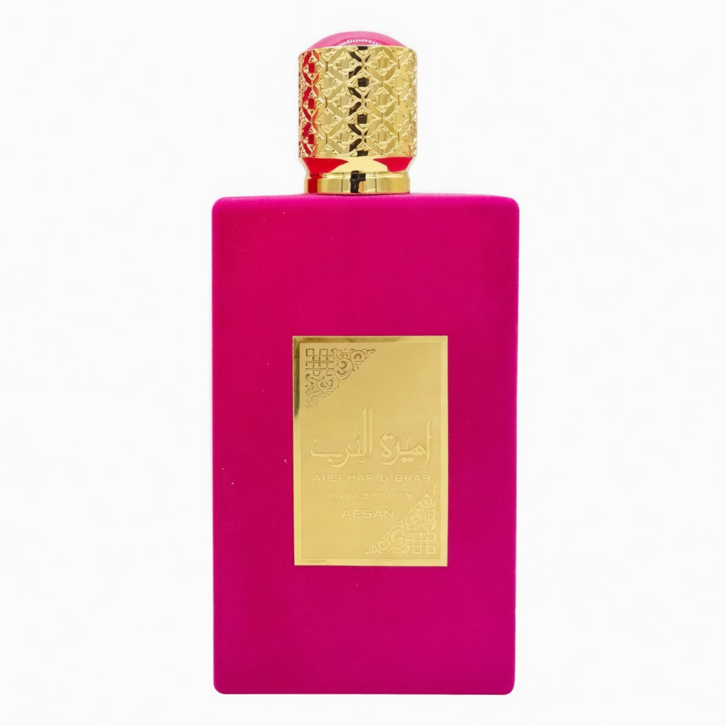 Asdaaf Ameerat Al Arab Sugar Crown 100ml Eau De Parfum pear candied orange jasmine cotton candy vanilla cream patchouli tonka