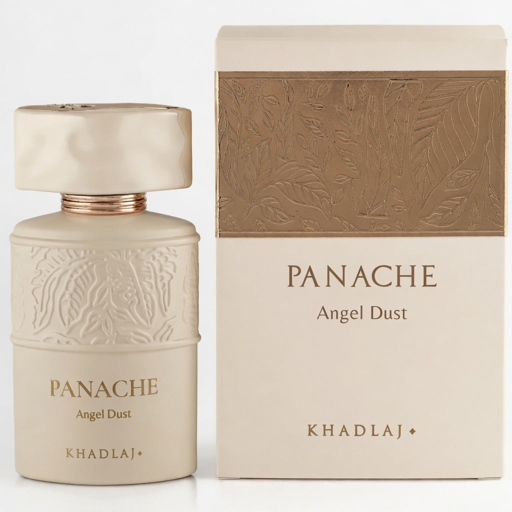 Khadlaj Panache Angel Dust |Extrait De Parfum | 100ml | Creamy Vanilla Whipped Cream Bezoin Sandlewood