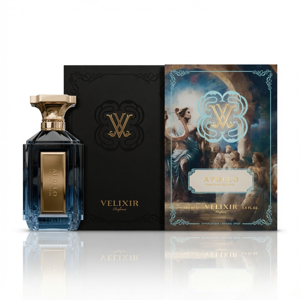 Apollo by Velixir | 100ml Eau De Parfum | Green Apple Ginger Bergamot Berries Amberwood Tonka Cedar