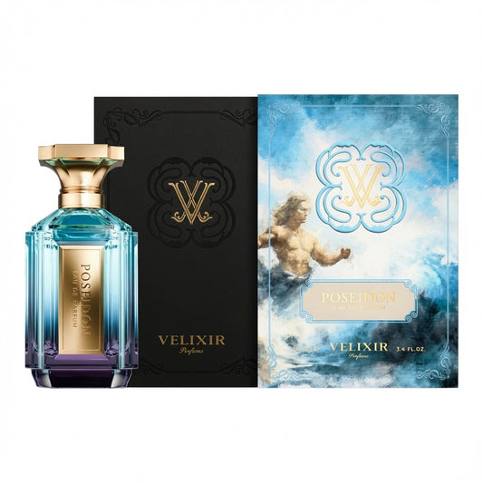 Poseidon by Velixir | Eau De Parfum  | Berrgamot Ginger Ambergris Fresh Vibrant