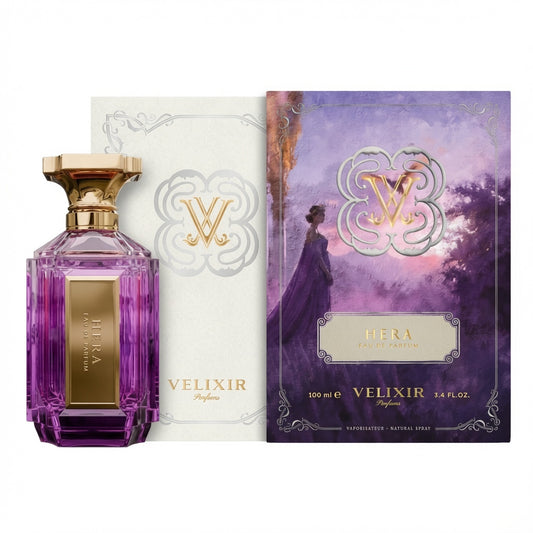 Hera by Velixir | Eau De Parfum | Powdery Florel Musk Violet Pear Citrus