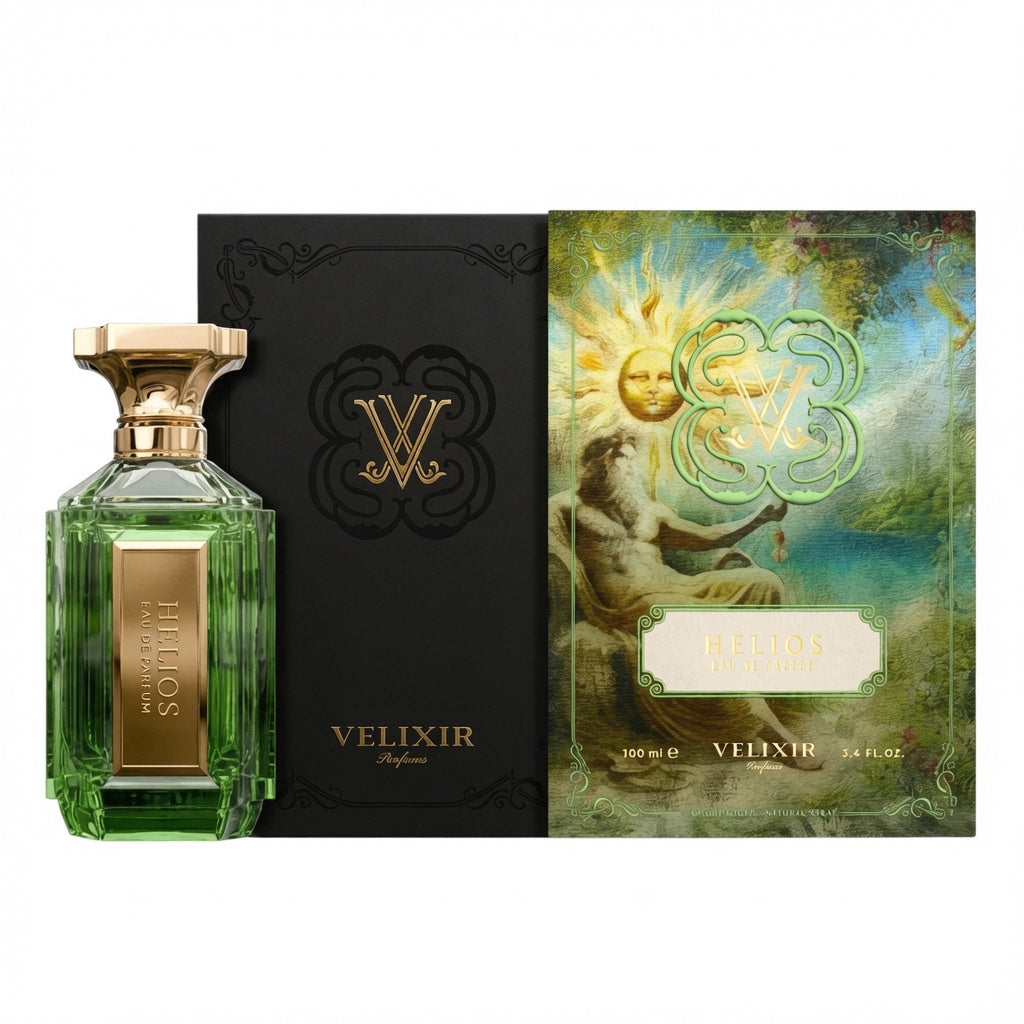 Helios by Velixir | 100ml Eau de Parfum  |Vibrant green Coconut Mint Energizing