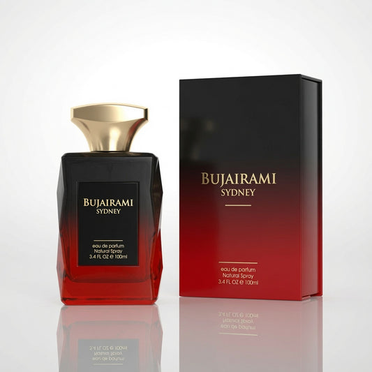 Bare Oud by Bujairami | 100ml Eau De Parfum |  juicy burst of Raspberry, sweet Almond Rose Bourbon Sandlewood Vanilla