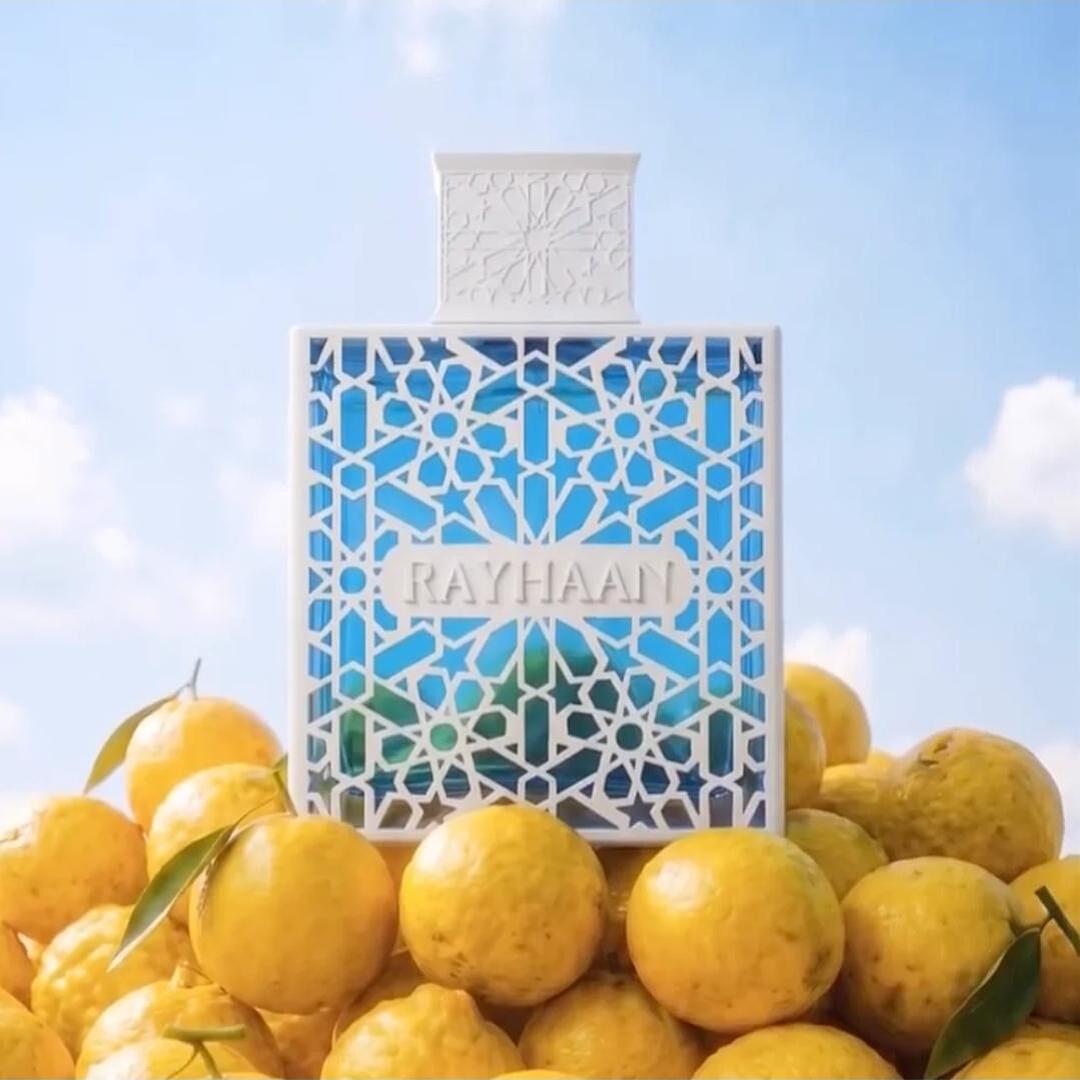 Rayhaan Azul | 100ml Eau De Parfum | Bergamot Lemon Grapefruit Blossom White Musks
