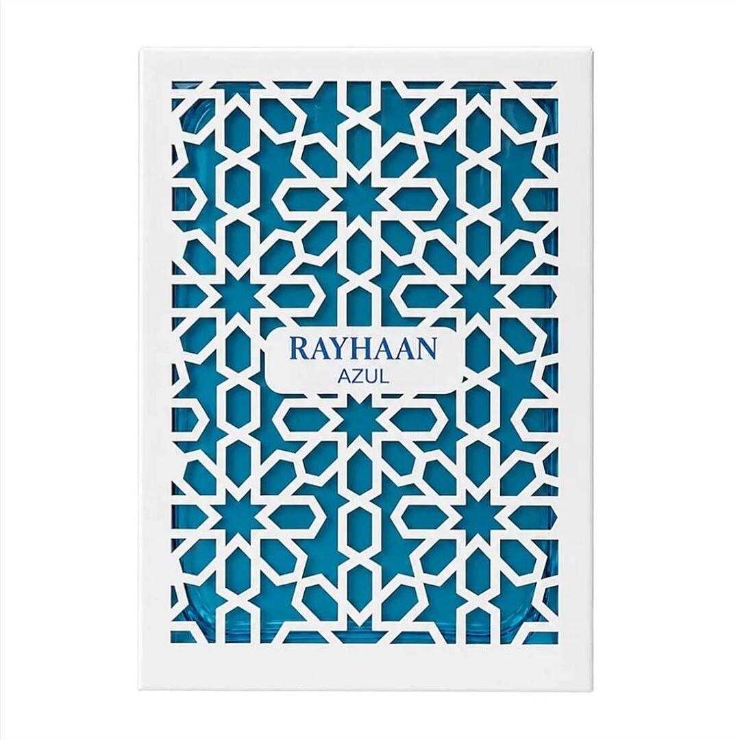 Rayhaan Azul | 100ml Eau De Parfum | Bergamot Lemon Grapefruit Blossom White Musks