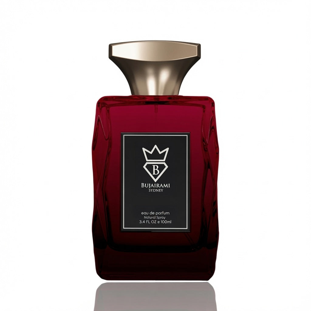 Cherry Fever by Bujairami | 100ml Eau De Parfum | Sweet Creamy Cherry Buttery Cocoa Apple Pulp