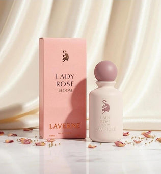 Lady Rose Bloom by Laverne | 100ml Eau De Parfum | Pink Pepper Mandarin Rose Jasmine Amber Musk