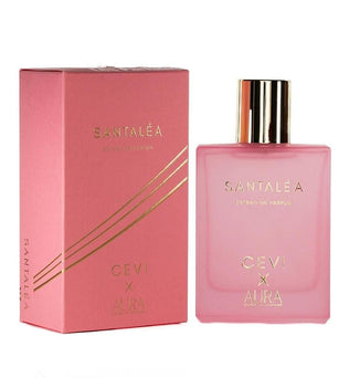 Santalea by Cevi x Aura 100ml Extrait De Parfum peach jasmine tuberose powdery vanilla sandlewood amber musk