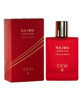 Najwa Seduction by Cevi X 100ml Extrait de Parfum raspberry powder peach iris rose violet musk woods