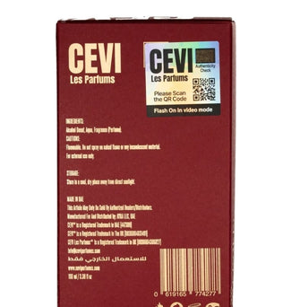 Seraphia by Cevi X 100ml Extrait de Parfum citrus red fruit vetiver warm spices amber Vanilla