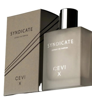 Syndicate by Cevi X 100ml Extrait de Parfum cinnamon citrus woody tonka amber liquor