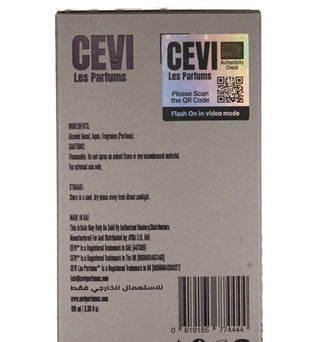 Syndicate by Cevi X 100ml Extrait de Parfum cinnamon citrus woody tonka amber liquor