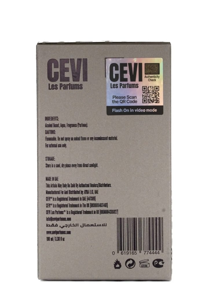 Syndicate by Cevi X 100ml Extrait de Parfum cinnamon citrus woody tonka amber liquor