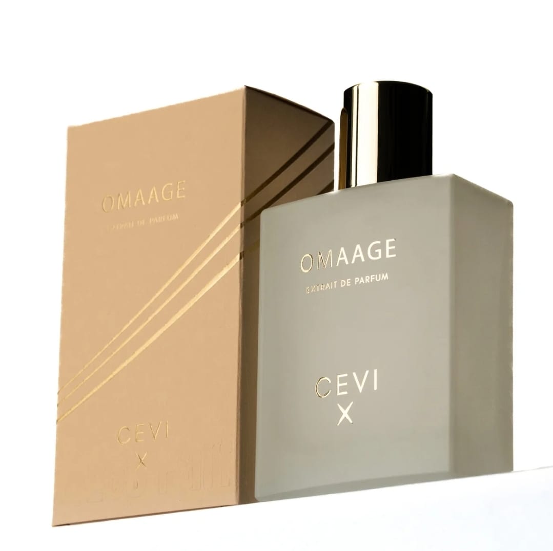 Omaage by Cevi X 100ml Extrait de Parfum citrus petitgrai cedar geranium aromatic oakmoss leather musk