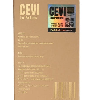 Omaage by Cevi X 100ml Extrait de Parfum citrus petitgrai cedar geranium aromatic oakmoss leather musk