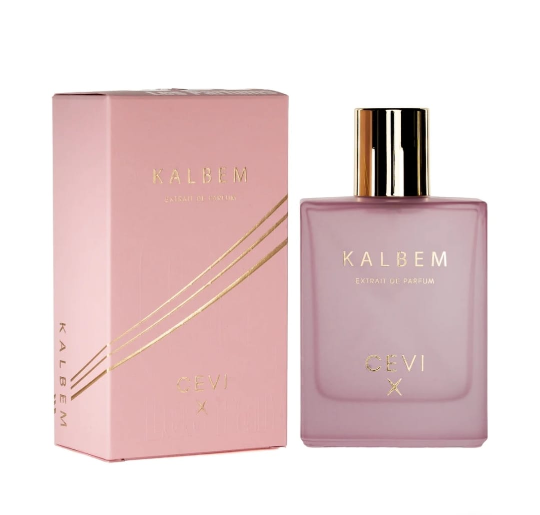 Kalbem by Cevi X 100ml Extrait de Parfum tangerine ylang-ylang plum peach peony solar vanilla musk