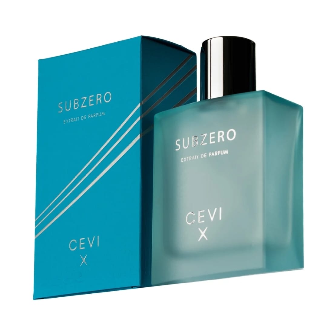 Subzero by Cevi X 100ml Extrait de Parfum citrus jasmine powder gingeer musk amber woods