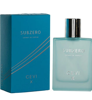 Subzero by Cevi X 100ml Extrait de Parfum citrus jasmine powder gingeer musk amber woods