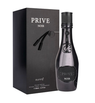 Privè Noir Black by Riiffs Perfumes Eau De Parum 100ml Grapefruit, Cardamom and Apple Tonka Bean, Leather, Amberwood, Suede and Birch.