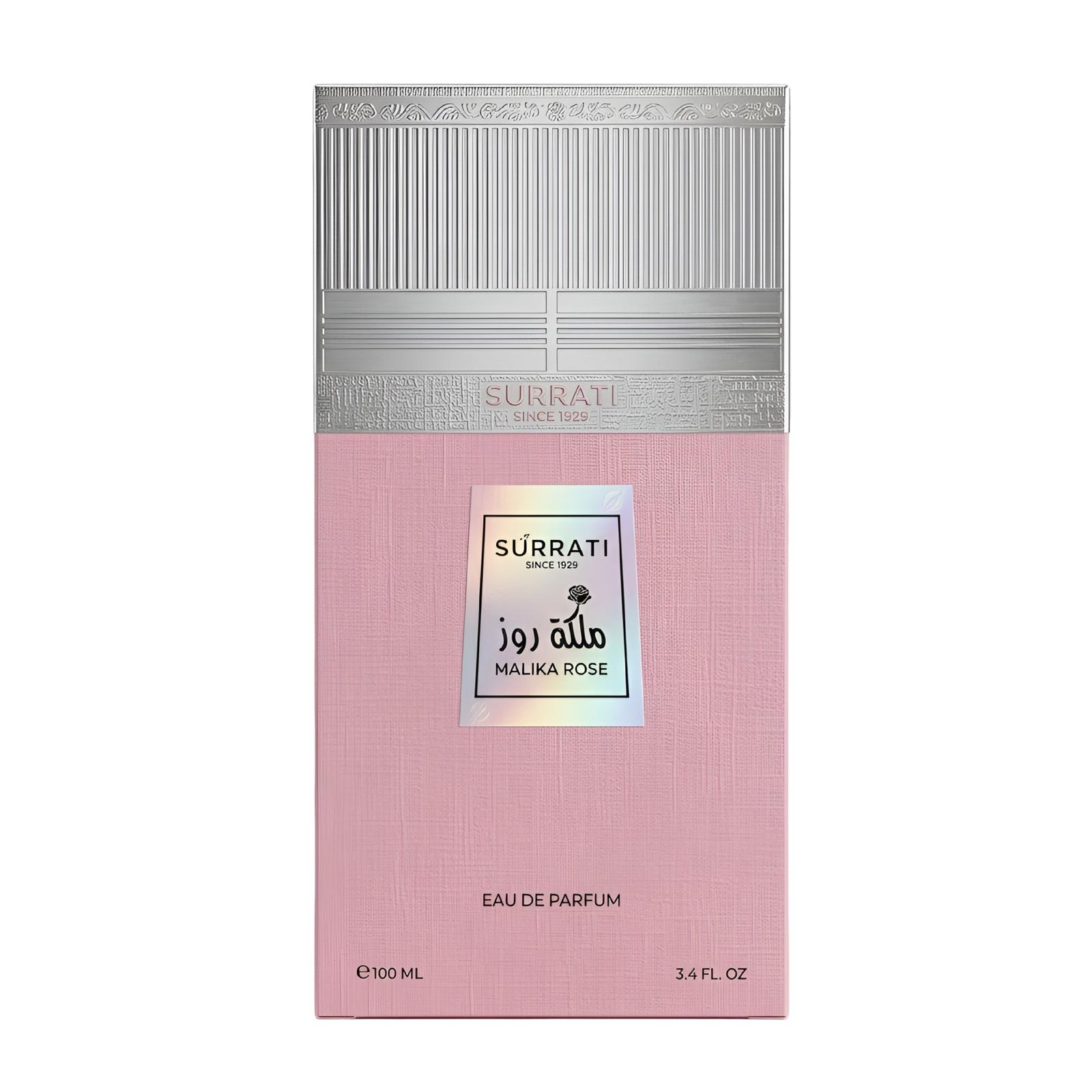 Malika La Rose Eau de Parfum 100ml White florals, tuberose, fresh spice, lactonic, powdery, soft musk