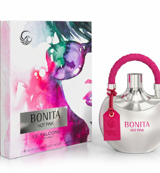 Bonita Hot Pink by Le Falconé 100ml Lily, Bergamot, Sorbet Mandarin Orange, Bougainvillea, Jasmine Pink Pepper, Musk