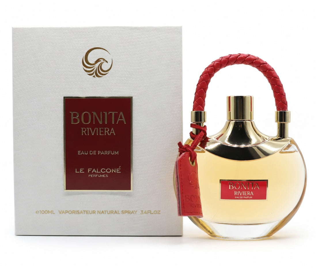 Bonita Riviera by Le Falcone Perfumes 100ml Eau de Parfum, Bright, zesty citrus, sweet, fresh floral Warm, creamy vanilla soft, clean white musk woody cedar