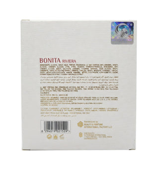 Bonita Riviera by Le Falcone Perfumes 100ml Eau de Parfum, Bright, zesty citrus, sweet, fresh floral Warm, creamy vanilla soft, clean white musk woody cedar
