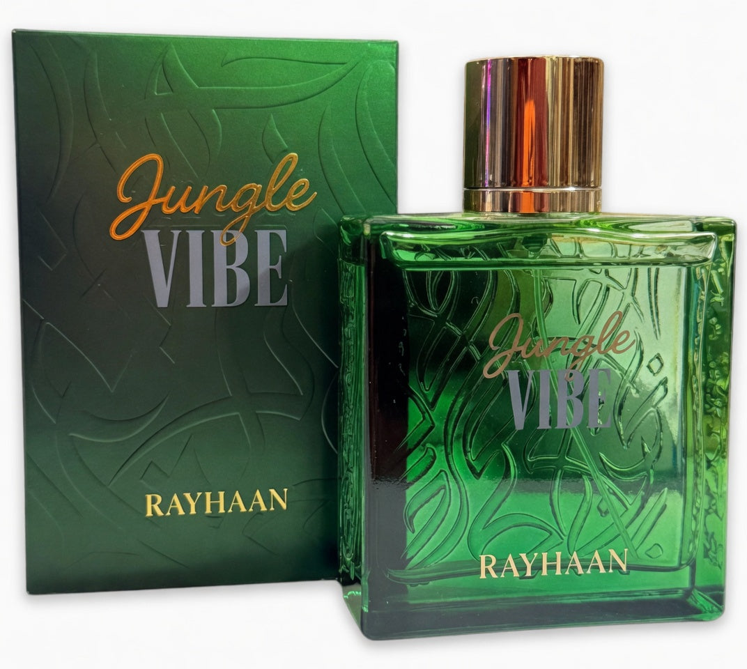 Rayhaan Jungle Vibe 100ml Eau De Parfum by Rayhaan grapefruit Fig violet sandlewood musk