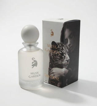 Musk Garden | Eau De Parfum 100ml | by Laverne | Apple Rhubarb Peach Musk Violet Vanilla