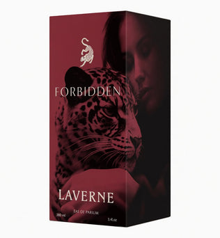 Forbidden | Eau De Parfum 100ml | by Laverne | Marshmellow Citrus Black Cherry Raspberry White Rose Musk Amber