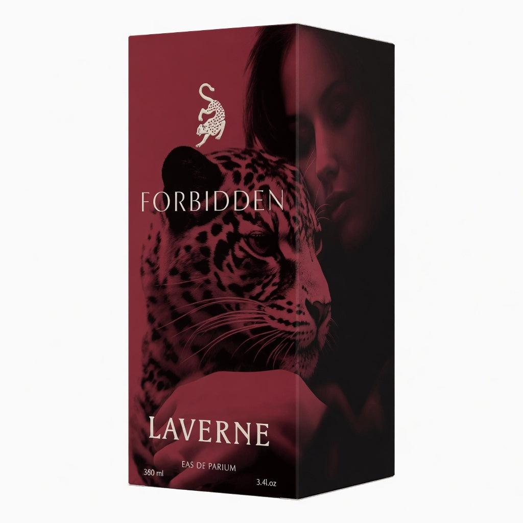 Forbidden | Eau De Parfum 100ml | by Laverne | Marshmellow Citrus Black Cherry Raspberry White Rose Musk Amber