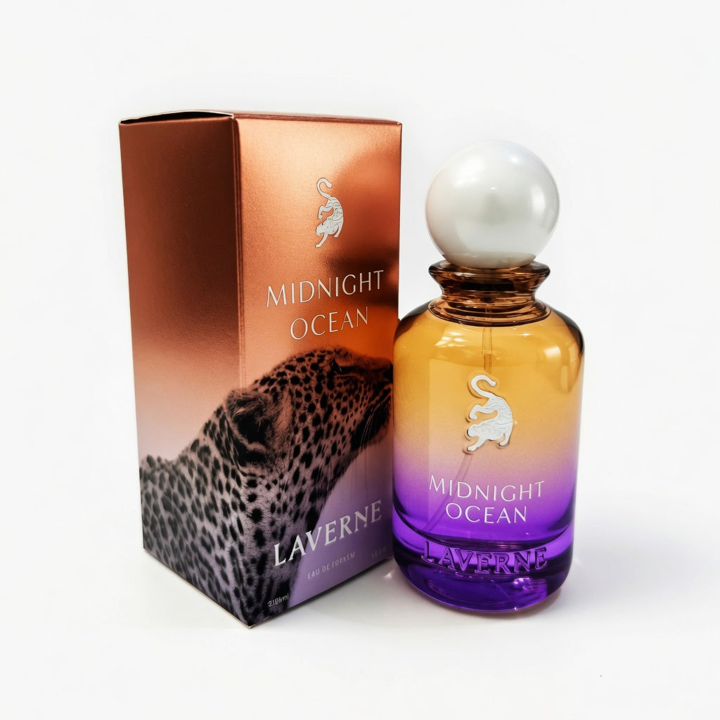Midnight Ocean by Laverne 100ml | Lemon Grapefruit Apple Geranium leather Tonka Bean Amber Vanilla