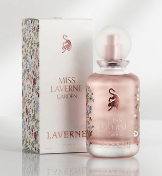 Miss Laverne Garden | Eau De Parfum 100ml | by Laverne | Pear Red Fruits Lily of the Valley Orchid Rose Musk Vanilla