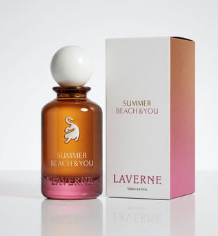 Summer Beach & You | Eau De Parfum 100ml | by Laverne | Bergamot Lavender Benzoin Vanilla Tonka