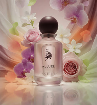 Allure | Eau De Parfum 100ml | by Laverne | Green Apple Pink Pepper Jasmine Rose Musk Tonka Amber