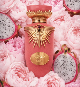 Jouri By Lattafa Eau De Parfum 100ml | Pitaya Candies Cherry Frangipani Rasberry Vanilla Tonka Patchouli