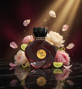 Lush Noir by Ahmed Al Maghribi 75ml Eau De Parfum | Bergamot Almond Peony Vanilla Musk
