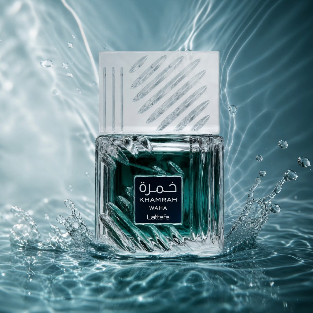 Khamrah Waha by Lattafa |100ml | Eau de Parfum | Yuzu Ginger Iris