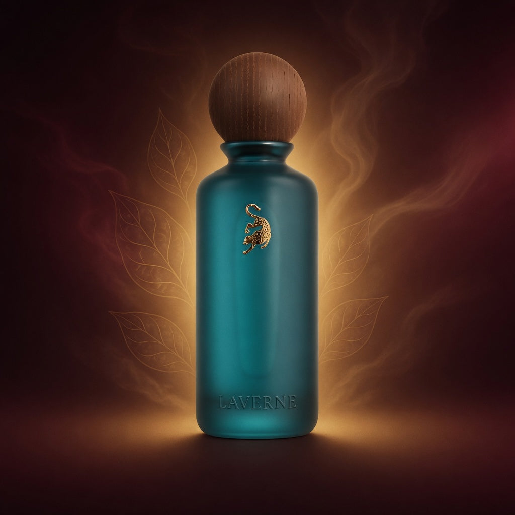 King Tobacco | Eau De Parfum 200ml | by Laverne | Italian Bergamot Lavender Tobacco Honey Vanilla Musk Tonka