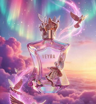 Veyra by Maison Asrar pomegranate blackcurrant peach rose magnolia caramel lily vanilla ambrette